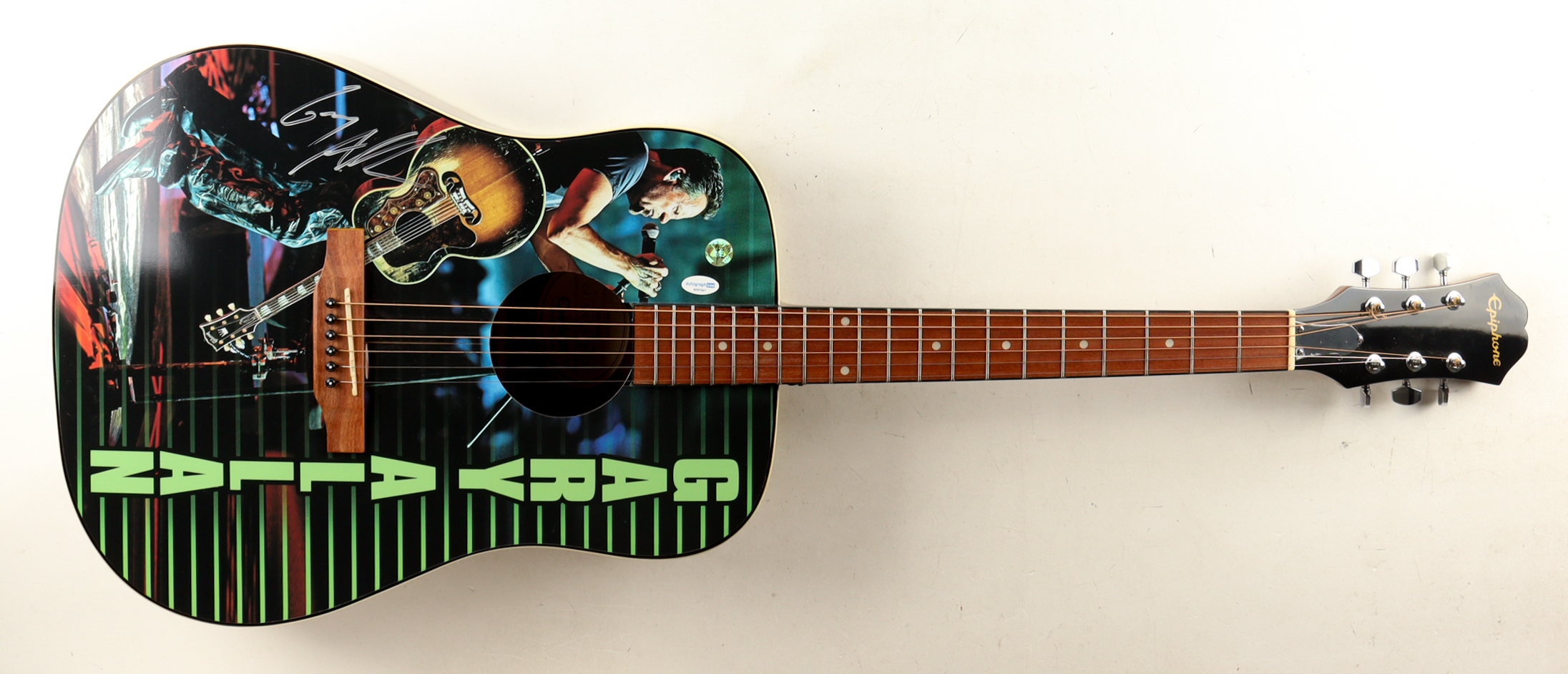 Gary Allan Signed Custom Acoustic Guitar (ACOA & AutographPros) at PristineAuction.com Gary Allan Signed Custom Acoustic Guitar (ACOA & AutographPros) at PristineAuction.com