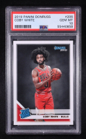 Coby White 2019-20 Panini Donruss Rated Rookie #206 RC (PSA 10) at PristineAuction.com