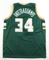 Giannis Antetokounmpo Signed Jersey (JSA) at PristineAuction.com