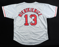 Doug Mientkiewicz Signed Jersey Inscribed "2004 WS Champs!" (Beckett) at PristineAuction.com