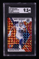Jonathan Taylor 2020 Panini Mosaic Mosaic Reactive Orange #276 DEB RC (SGC 9.5) at PristineAuction.com