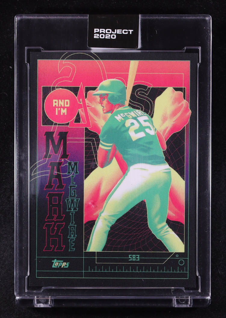 Mark McGwire 2020 Topps Project 2020 #276 at PristineAuction.com Mark McGwire 2020 Topps Project 2020 #276 at PristineAuction.com
