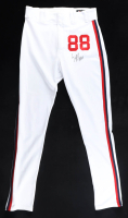 Luis Robert Jr. Signed White Sox Nike Authentic Baseball Pants (Beckett) at PristineAuction.com