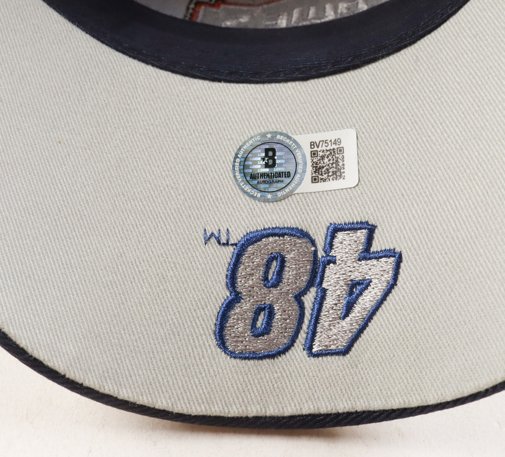 Jimmie Johnson Signed NASCAR Lowe's Team Racing Hat (Beckett) at PristineAuction.com Jimmie Johnson Signed NASCAR Lowe's Team Racing Hat (Beckett) at PristineAuction.com