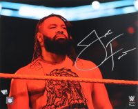 Jacob Fatu Signed WWE 16x20 Photo (Fanatics) at PristineAuction.com