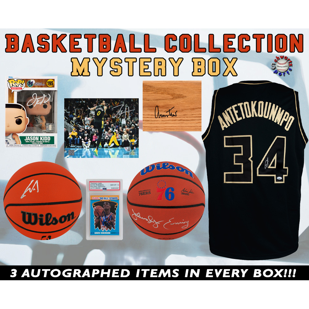 Basketball Collection Autographed Mystery Box &ndash; Series 15 (Limited to 150) - Schwartz Sports at PristineAuction.com