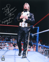 Ted DiBiase Signed WWE 16x20 Photo Inscribed "$" & "Everybody Got A Price!" (Fanatics) at PristineAuction.com