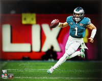 Jalen Hurts Signed Eagles 16x20 Photo (Fanatics) at PristineAuction.com