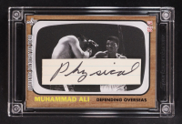 Muhammad Ali 2023-24 Jersey Fusion Authentic Handwritten Word #GOAT #15/39 at PristineAuction.com