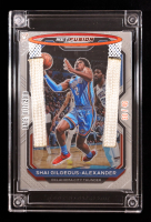 Shai Gilgeous-Alexander 2025 Jersey Fusion Net Fusion Dual Game-Used Net Relics #JFNET29-5 #30/49 at PristineAuction.com