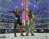 Iyo Sky & Kairi Sane Signed WWE 16x20 Photo (Fanatics) at PristineAuction.com