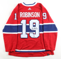 Larry Robinson Signed Canadiens Adidas Authentic Jersey (Fanatics) at PristineAuction.com