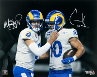 Matthew Stafford & Cooper Kupp Signed Rams 16x20 Photo (Fanatics) at PristineAuction.com