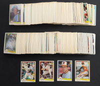 1982 Donruss Complete Set of (660) Baseball Cards with Cal Ripken Jr. RC #405, Nolan Ryan #419, Rickey Henderson #113, Pete Rose #168 at PristineAuction.com