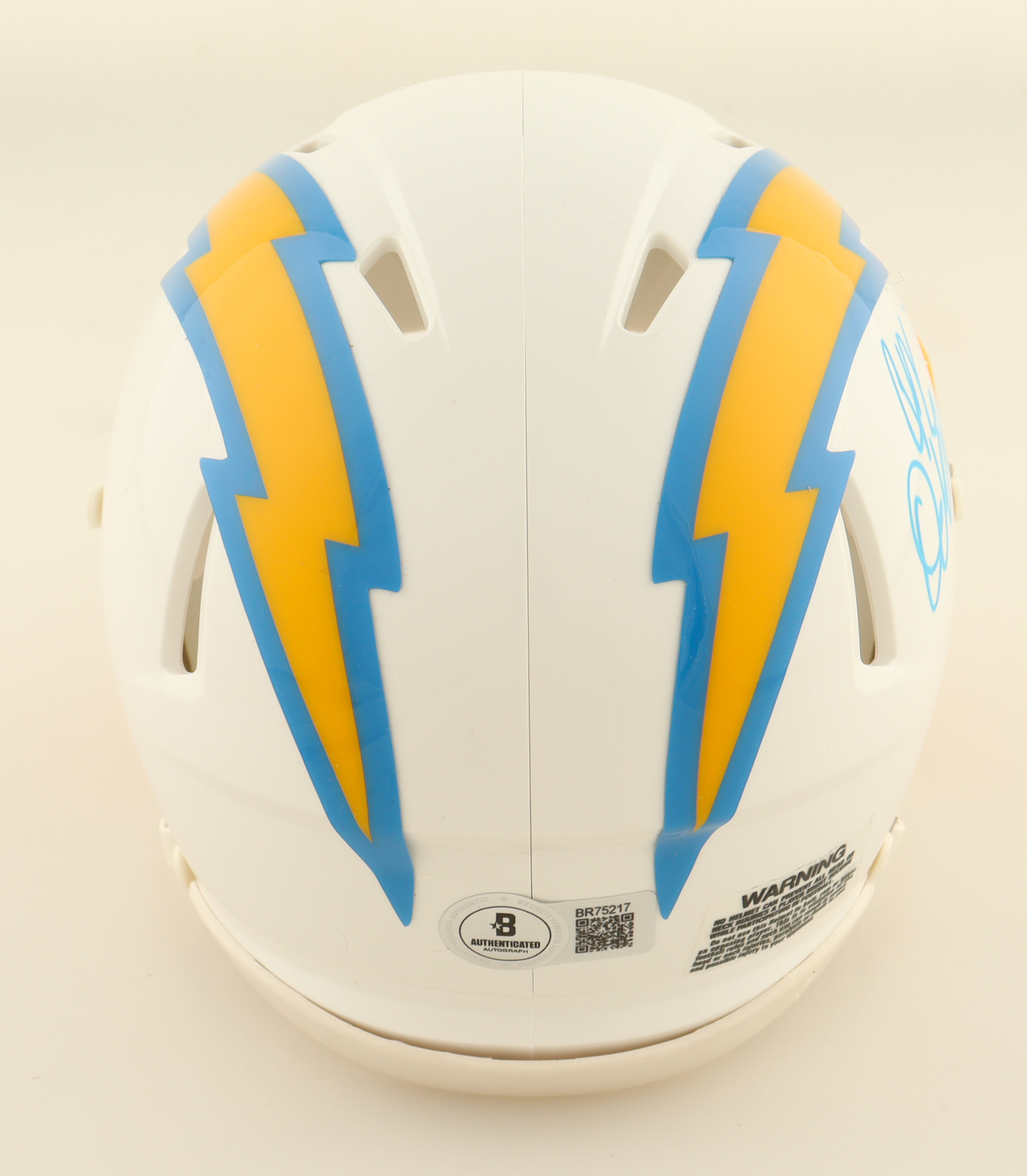 J. K. Dobbins Signed Chargers Speed Mini Helmet (Beckett) at PristineAuction.com J. K. Dobbins Signed Chargers Speed Mini Helmet (Beckett) at PristineAuction.com