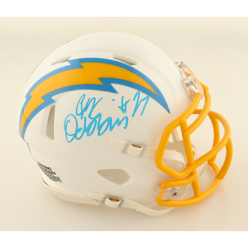 J. K. Dobbins Signed Chargers Speed Mini Helmet (Beckett) at PristineAuction.com