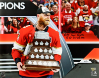 Sam Bennett Signed Panthers LE 16x20 Photo Inscribed "2025 Conn Smythe" & "15 G - 7 A - 22 Pts" (Fanatics) at PristineAuction.com