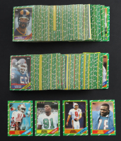 1986 Topps Football Complete Set of (396) Cards with Jerry Rice #161 RC, Steve Young #374 RC, Reggie White #275 RC, Bruce Smith #389 RC at PristineAuction.com