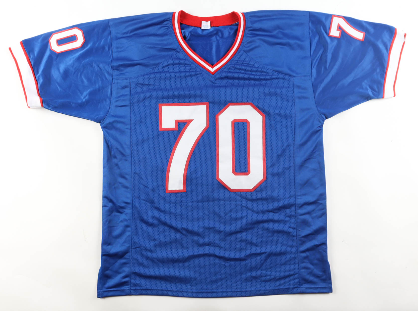 John Fina Signed Jersey Inscribed "#BillsMafia" (JSA) at PristineAuction.com John Fina Signed Jersey Inscribed "#BillsMafia" (JSA) at PristineAuction.com