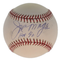 Joe Morgan Signed OML Baseball Inscribed "HOF '90" (MLB & Fanatics) at PristineAuction.com