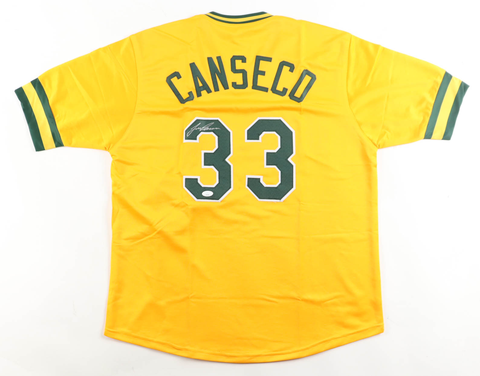Jose Canseco Signed Jersey (JSA) at PristineAuction.com Jose Canseco Signed Jersey (JSA) at PristineAuction.com
