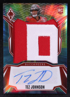 Tez Johnson 2025 Panini Phoenix Rookie Patch Autographs ColorBurst #40 #14/25 RC at PristineAuction.com