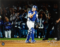 Will Smith Signed Dodgers 16x20 Photo Inscribed "24 WS Champs" (MLB & Fanatics) at PristineAuction.com