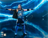 AJ Styles Signed WWE 16x20 Photo (Fanatics) at PristineAuction.com