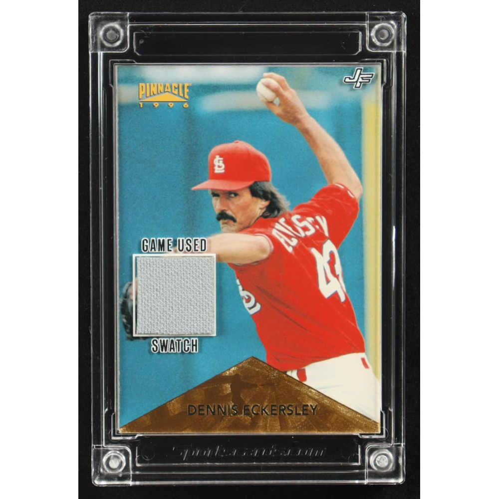 Dennis Eckersley 2024 Jersey Fusion Baseball Edition 1996 Pinnacle Game Used Swatch #DE97 at PristineAuction.com