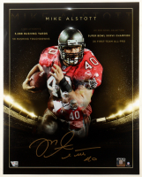 Mike Alstott Signed Buccaneers 16x20 Photo (Fanatics) at PristineAuction.com