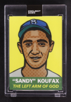 Sandy Koufax 2020 Topps Project 2020 #250 Blake Jamieson at PristineAuction.com