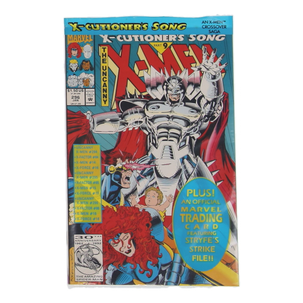 1993 "X-Men" Issue #296 Marvel Comic Book at PristineAuction.com