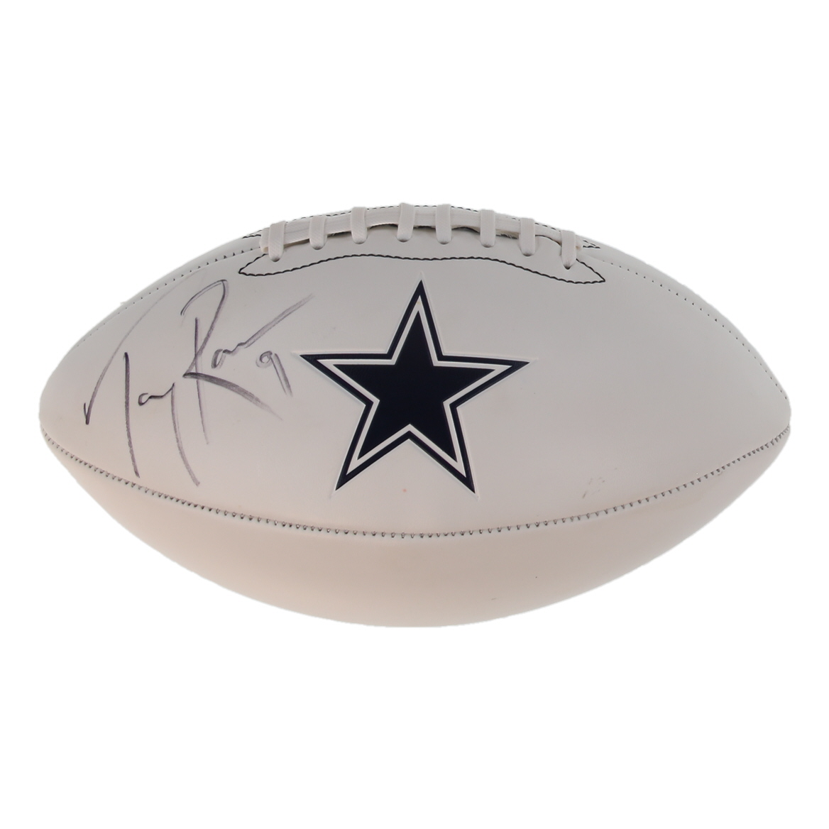 Tony Romo Signed Cowboys Logo Football (Beckett) at PristineAuction.com Tony Romo Signed Cowboys Logo Football (Beckett) at PristineAuction.com
