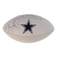 Tony Romo Signed Cowboys Logo Football (Beckett) at PristineAuction.com