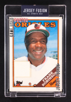 Frank Robinson 2021 Jersey Fusion Game-Used Swatch #JF-FR80 at PristineAuction.com