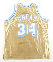Shaquille O'Neal Signed Lakers Mitchell & Ness Authentic Jersey (Beckett) at PristineAuction.com