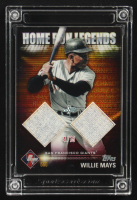 Willie Mays 2024 Jersey Fusion Baseball Edition Prime Home Run Legends Dual Game Used Swatch #WM69 #4/75 at PristineAuction.com