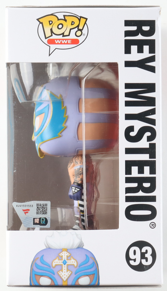 Rey Mysterio Signed WWE #93 Funko Pop! Vinyl Figure (Fanatics) at PristineAuction.com Rey Mysterio Signed WWE #93 Funko Pop! Vinyl Figure (Fanatics) at PristineAuction.com