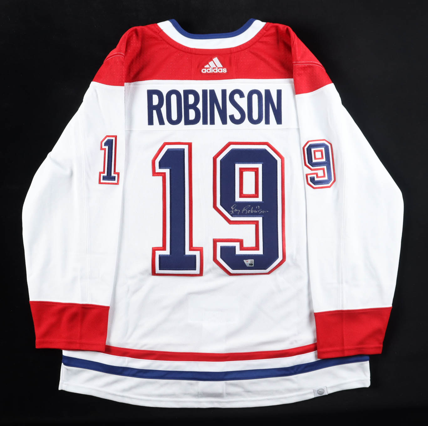 Larry Robinson Signed Canadiens Adidas Authentic Jersey (Fanatics) at PristineAuction.com Larry Robinson Signed Canadiens Adidas Authentic Jersey (Fanatics) at PristineAuction.com