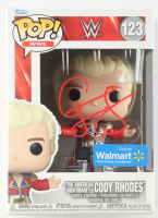Cody Rhodes Signed WWE #123 "The American Nightmare" Cody Rhodes Funko Pop! Vinyl Figure (Fanatics) at PristineAuction.com