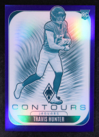 Travis Hunter 2025 Panini Phoenix Contours Blue #15 #029/199 RC at PristineAuction.com