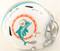 Larry Csonka Signed Dolphins Full-Size Speed Helmet Inscribed 'HOF '87" (PSA) at PristineAuction.com