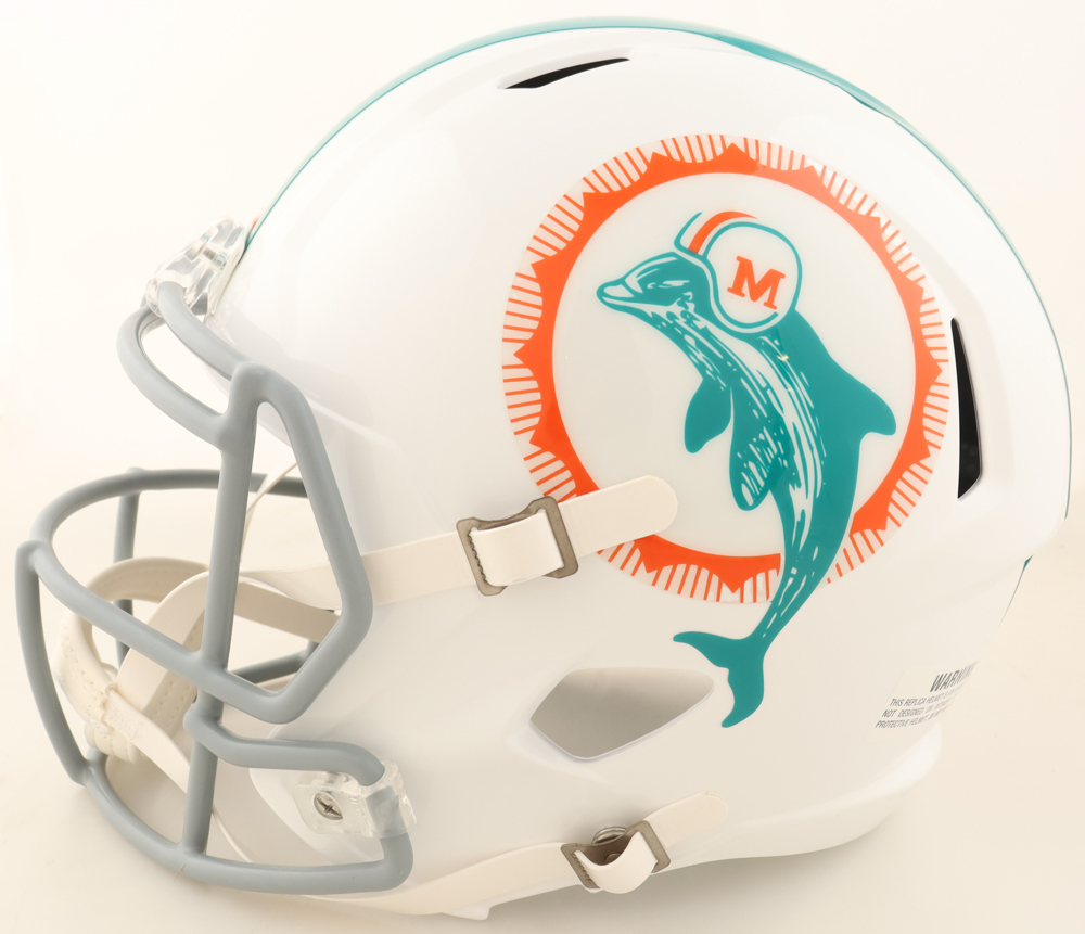 Larry Csonka Signed Dolphins Full-Size Speed Helmet Inscribed 'HOF '87" (PSA) at PristineAuction.com Larry Csonka Signed Dolphins Full-Size Speed Helmet Inscribed 'HOF '87" (PSA) at PristineAuction.com