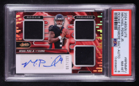 Michael Penix Jr. 2024 Absolute Rookie Premiere Materials Autographs #1 #067/399 RC (PSA 8) at PristineAuction.com