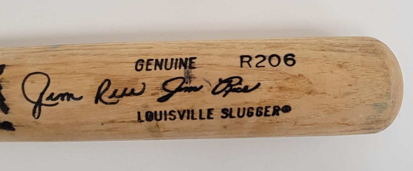 Jim Rice Signed 1986-89 Game-Used Louisville Slugger Player Model Baseball Bat (PSA GU 10 & JSA) at PristineAuction.com Jim Rice Signed 1986-89 Game-Used Louisville Slugger Player Model Baseball Bat (PSA GU 10 & JSA) at PristineAuction.com