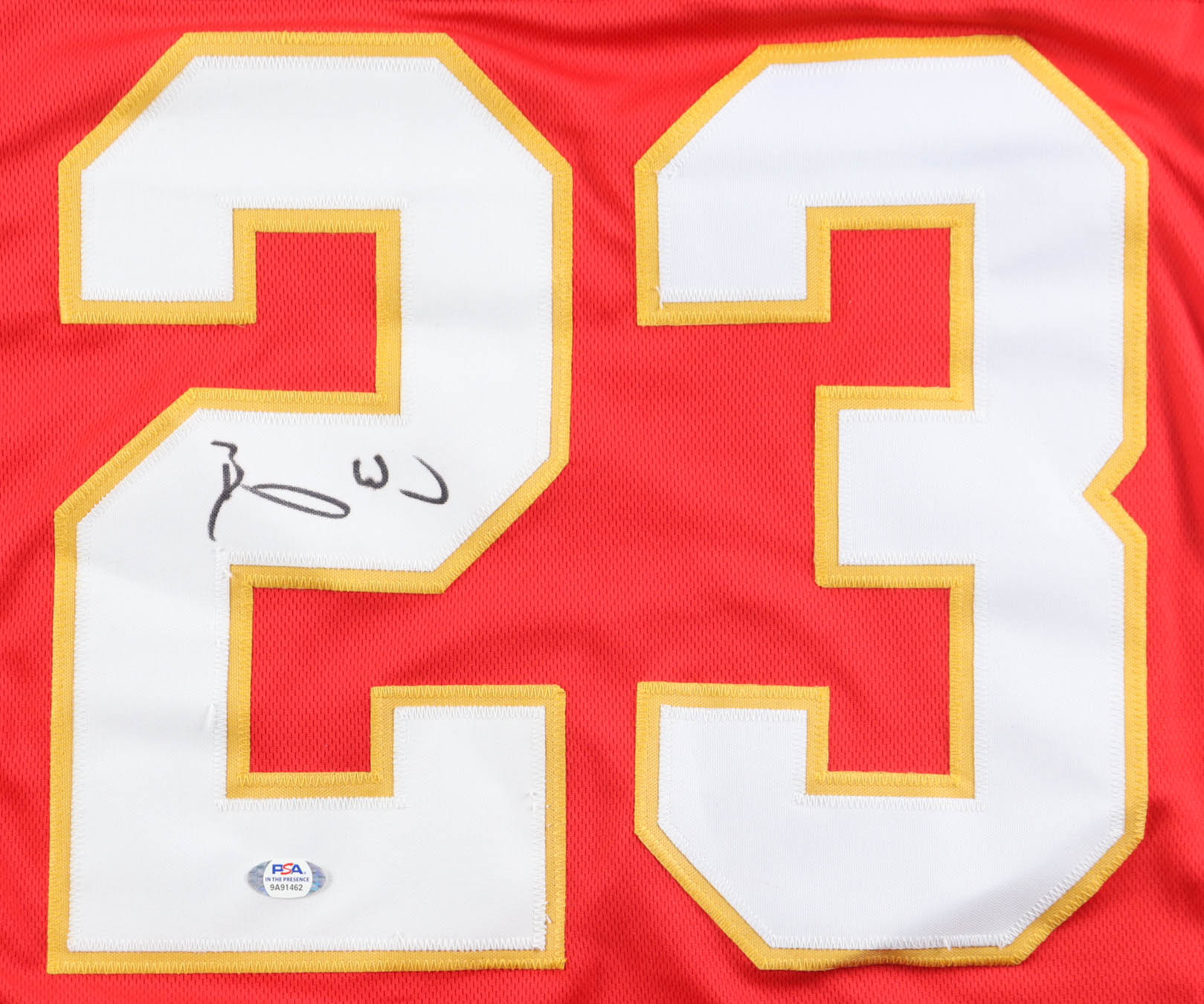 Barry Word Signed Jersey (PSA) at PristineAuction.com Barry Word Signed Jersey (PSA) at PristineAuction.com