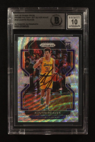 Austin Reaves Signed 2021-22 Panini Prizm Factory Set Silver Wave #165 RC (BGS | Autograph Graded BGS 10) at PristineAuction.com