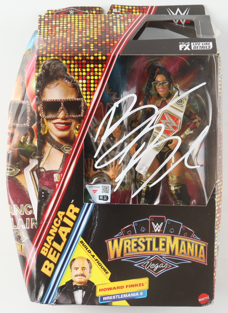 Bianca Belair Signed WWE Elite Collection Action Figure (Fanatics) at PristineAuction.com Bianca Belair Signed WWE Elite Collection Action Figure (Fanatics) at PristineAuction.com