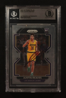 Austin Reaves Signed 2021-22 Panini Prizm #165 RC (BGS) at PristineAuction.com