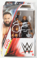 Jacob Fatu Signed WWE Elite Collection Action Figure (Fanatics) at PristineAuction.com